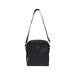 Black shoulder bag with Guess logo, versatile crossbody and shoulder style