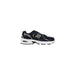 Black and silver New Balance women sneakers U530CRB with suede fabric blend