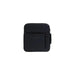 Black square zippered pouch with front pocket from Armani Exchange Men’s Shoulder Bag