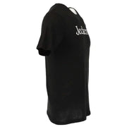 Black Jeckerson Men T-Shirt with Jeckerson printed in white on the chest