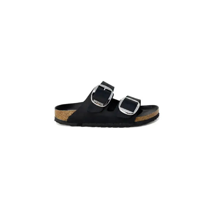 Black Two Strap Sandal with sleek design and comfortable fit