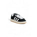 Black and white Adidas Campus sneaker displayed in the product listing