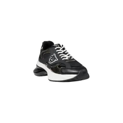 Black and white fashion sneaker from Pinko Women’s Leather Sneakers in Black