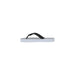 Black and white flip-flop footwear displayed in product named Black and White Flip Flop