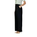 Black wide-leg dress pants with side pockets from Morgan De Toi women’s collection