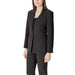 Black women’s business suit displayed in the Black Business Suit for Women product image