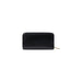 Black zippered wallet showcasing a sleek and secure design for everyday use