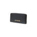 Black zippered wallet showcasing its sleek design and premium craftsmanship