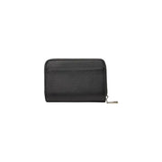 Black zippered wallet from Calvin Klein for men’s accessories and stylish organization
