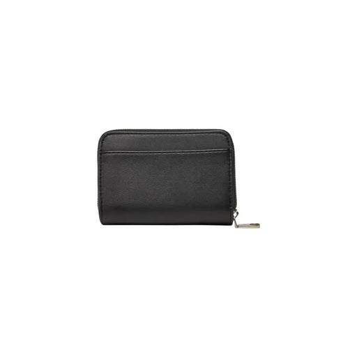 Black zippered wallet from Calvin Klein for men’s accessories and stylish organization