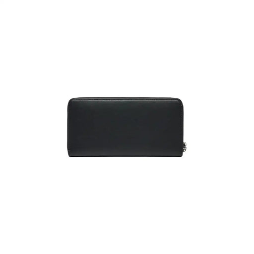Calvin Klein Black Wallet featuring a sleek black zippered design for secure storage
