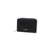 Guess Black Zippered Wallet featuring sleek black leather and secure zipper closure