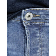 Blue denim jeans with branded button from Jack and Jones Mens Spring Summer collection