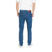 Blue denim jeans for men displayed in a product image