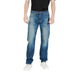 Blue denim jeans displayed in a product named Blue Denim Jeans