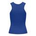 Blue ribbed tank top displayed in the product image, showcasing stylish casual wear