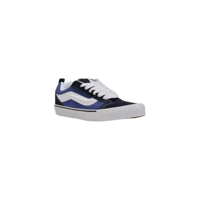 Blue and white Vans sneakers for men in leather, suitable for Fall Winter fashion