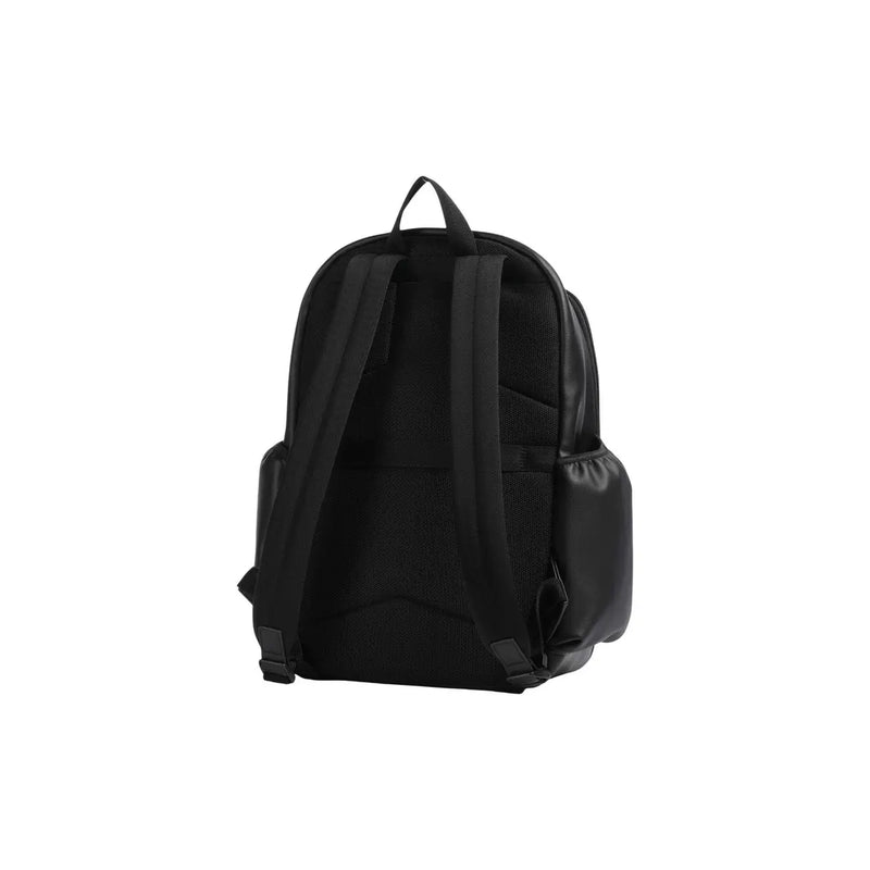 Sac à dos Boss Backpack Jace pour homme, noir, avec bretelles en tissu résistant, vue de face