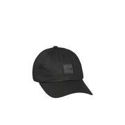 Noir Hugo Casquette de baseball Boss avec écusson logo carré mat, 100 % coton, accessoire printemps-été