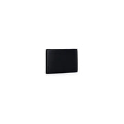 Black leather bi-fold wallet from Boss Men Fall Winter collection displayed on a white background