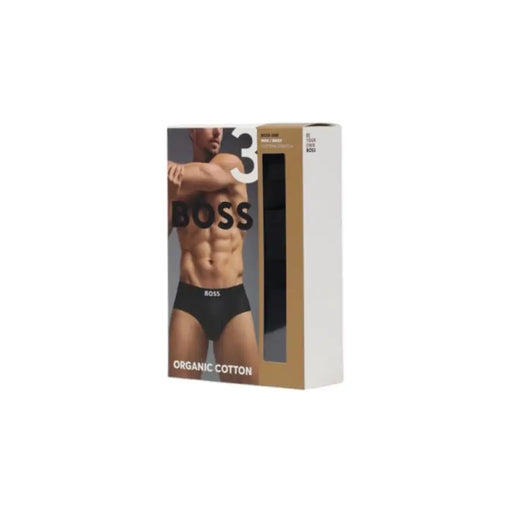 Boxed Mens Briefs displayed in a retail setting