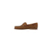 Brown leather boat shoe from Timberland Mens Leather Moccasin collection