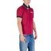 Burgundy polo shirt with blue trim from Assorted Polo Shirts in Burgundy Red and Maroon