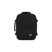 Valise cabine noire Cabin Zero avec un design minimaliste élégant et un extérieur en tissu résistant pour les voyages