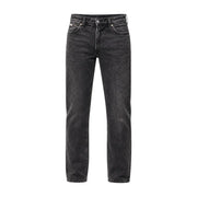 Calvin Klein Jeans men beige cotton classic fit jeans in dark-wash denim with straight-leg cut and five-pocket design