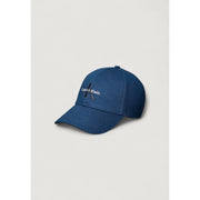 Bleu Calvin Klein Jeans Casquette de baseball en coton biologique avec logo brodé, taille unique pour homme