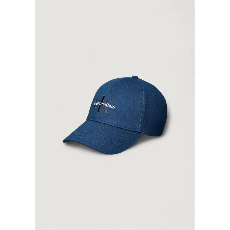 Bleu Calvin Klein Jeans Casquette de baseball en coton biologique avec logo brodé, taille unique pour homme