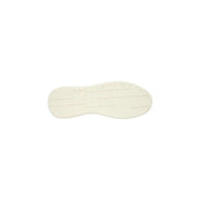 Cream-colored rubber sole of calvin klein jeans men leather sneakers with beige laces featuring subtle grooves for grip