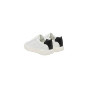 Calvin Klein Jeans hommes bas-top Baskets en cuir blanc et noir au design minimaliste pour l'automne-hiver