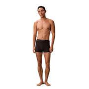 Calvin klein jeans men swimwear black boxer briefs with subtle elastic waistband for comfortable fit