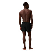Calvin klein jeans men swimwear black athletic shorts with simple sleek design for swimming and active wear