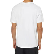Calvin Klein Jeans T-shirt blanc à manches courtes et col rond pour homme t-shirt confectionné en coton pour une tenue décontractée