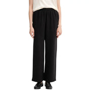 Calvin Klein Jeans black wide-leg trousers with elastic waistband