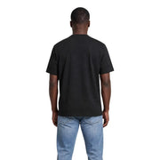 Calvin Klein T-shirt noir à manches courtes et col rond pour homme t-shirt confectionné en coton pour une tenue décontractée