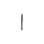 Calvin klein men black leather zip cardholder with gray perforated leather and minimalist design