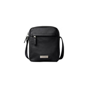 Calvin Klein Sacoche homme en nylon noir épuré, design minimaliste et tissu résistant, 16 x 20 x 6 cm