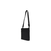 Calvin Klein Sac bandoulière homme en polyuréthane noir, design minimaliste et élégant, bandoulière réglable, 19 x 21 x 4 cm