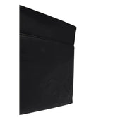 Portefeuille en cuir noir avec logo en relief assorti au sac bandoulière Calvin Klein pour homme en polyuréthane noir 19x21x4