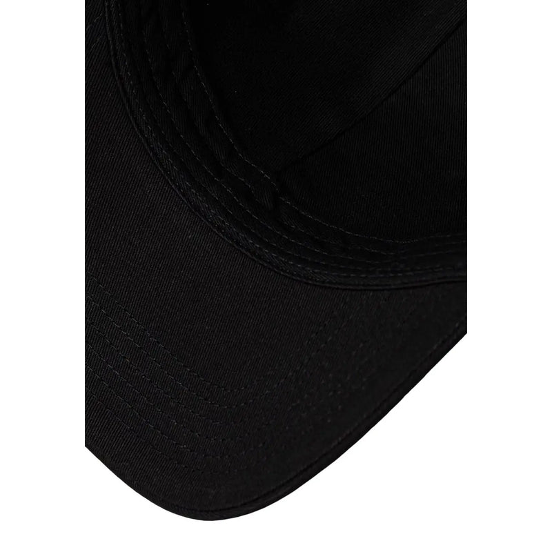 Calvin Klein Casquette trucker noire monologo pour homme, en coton avec coutures apparentes et visière incurvée, idéale pour un style décontracté.