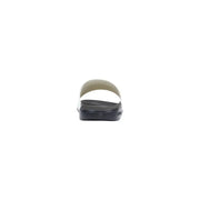 Blanc et bleu marine Calvin Klein sandale à enfiler pour homme, au design minimaliste et élégant, en polyuréthane.