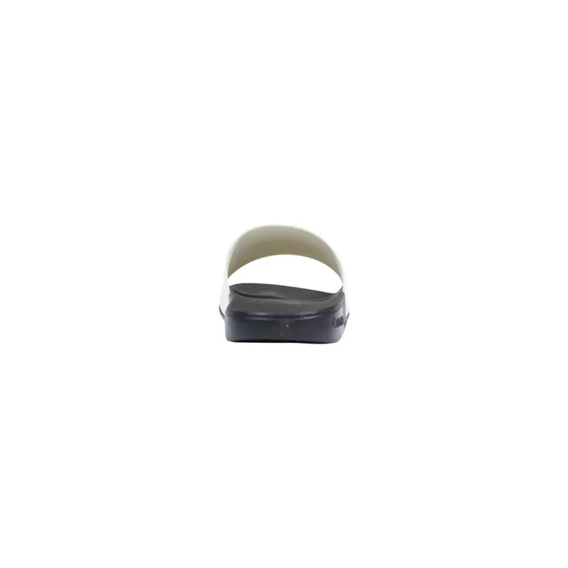 Blanc et bleu marine Calvin Klein sandale à enfiler pour homme, au design minimaliste et élégant, en polyuréthane.