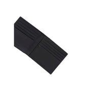 Portefeuille homme Calvin Klein en cuir noir avec plusieurs emplacements pour cartes et un design minimaliste pour un usage quotidien
