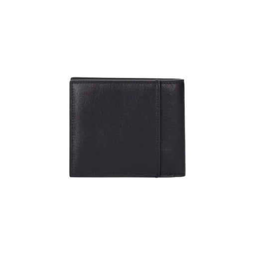 cuir noir Calvin Klein Portefeuille pour homme au design minimaliste et aux coutures précises pour un usage quotidien