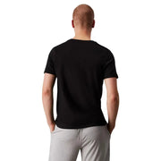 Sous-vêtements Calvin Klein pour homme, noir, manches courtes, col rond t-shirt Fabriqué en coton doux pour un confort quotidien