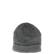 Champion gray beanie heather gray knit with a folded cuff made from soft material for casual wear
