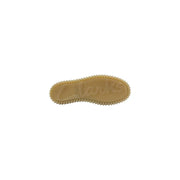 Chaussures à lacets Clarks pour homme en tissu bleu, semelle en caoutchouc beige avec adhérence texturée et logo Clarks en relief, référence 26187377